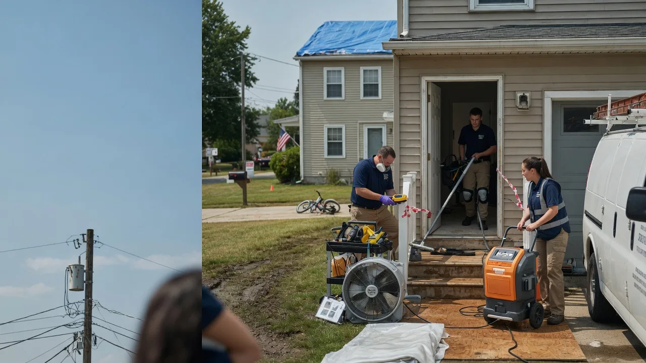 Water Damage Repair in Newton Hamilton, PA near me